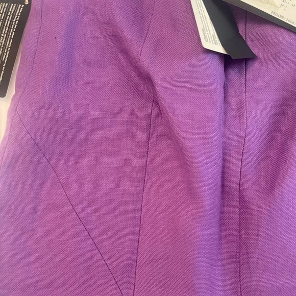 NWT! Versace Hemp Skirt IT 42 Gianni Versace Inside Label PURPLE Pencil MEDUSA - Picture 6 of 16